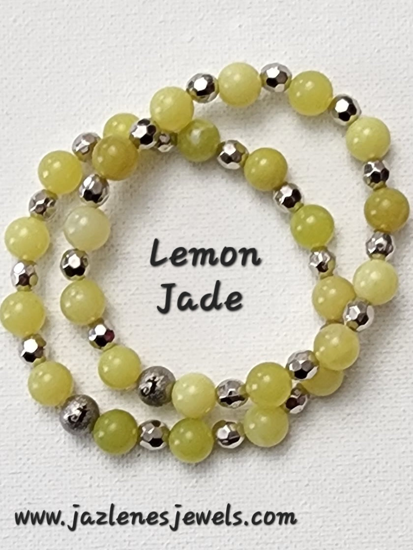 Lemon Jade Bracelet