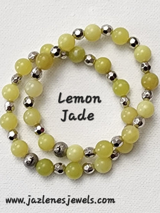 Lemon Jade Bracelet