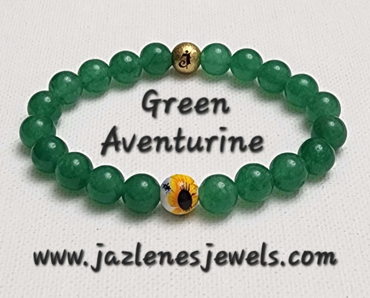 Soulflower Collection Bracelet (Green Aventurine)