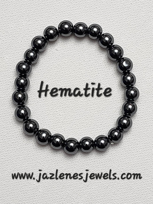 Hematite Collection Bracelet (Silver/Grey)