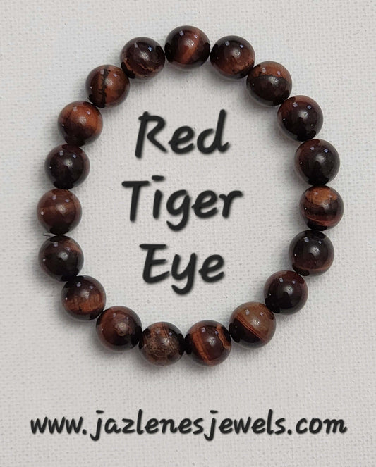 Tiger Eye Collection Bracelet (Red)